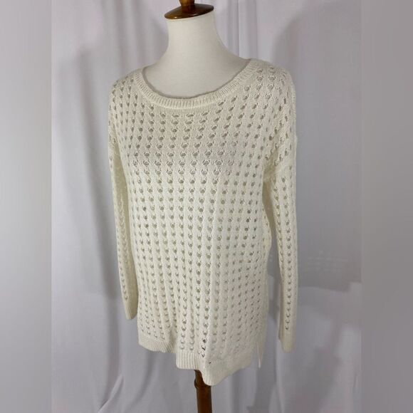 Valette Ivory Long Sleeve Sweater - Picture 2 of 7